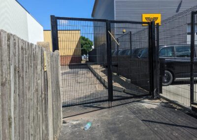school security gates